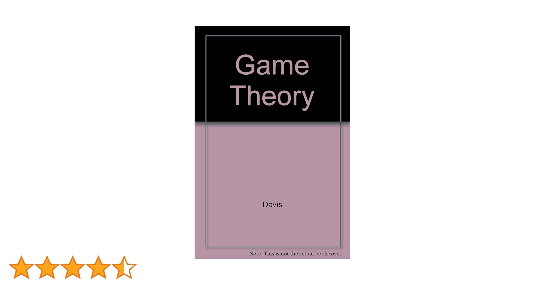 Amazon.co.jp: Game Theory : Davis, R.H.: 洋書